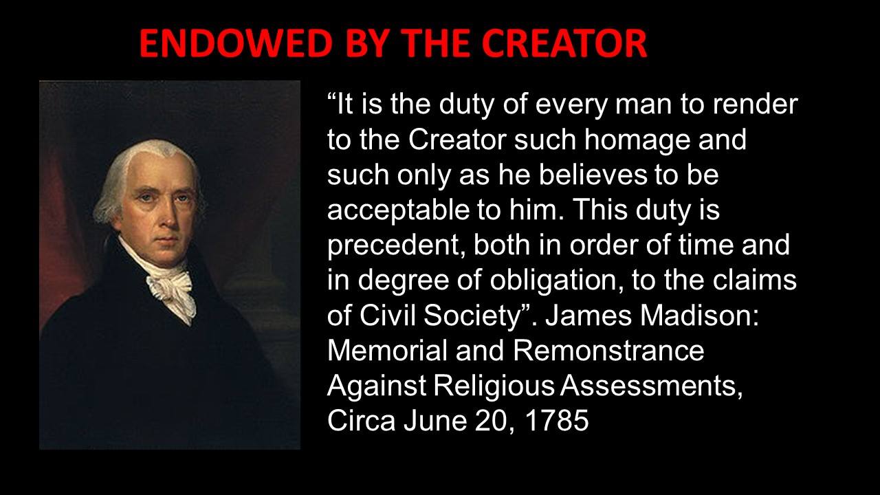 James Madison Father of Bill of Rights