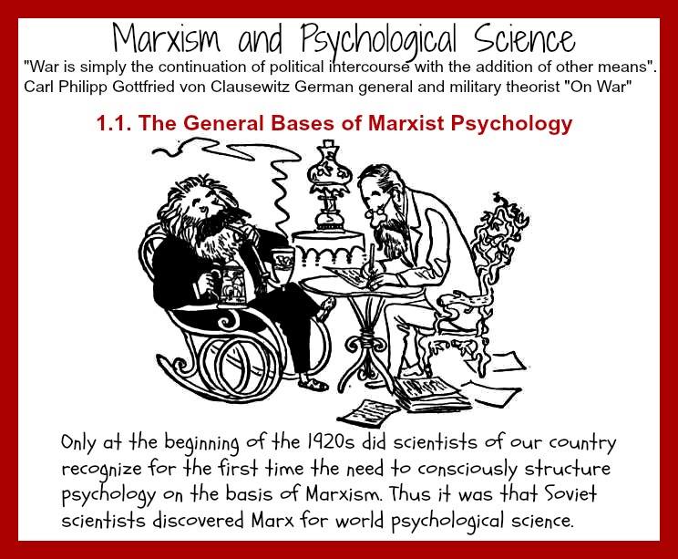 Karl Marx Englels Psychology
