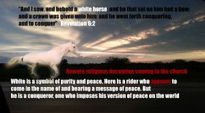 Religious imagery with prophetic message