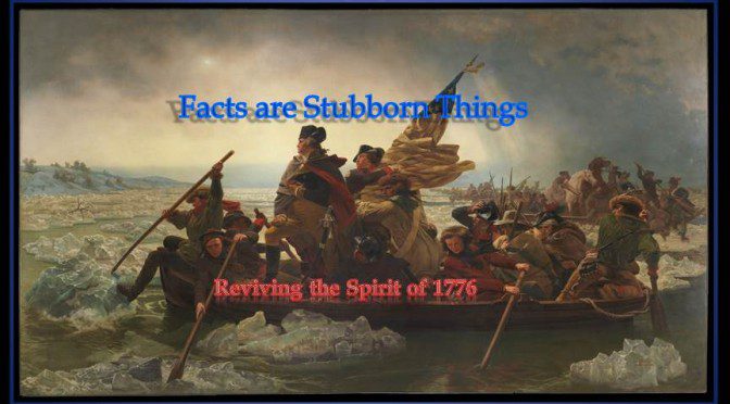 Revolutionary War scene with icy river