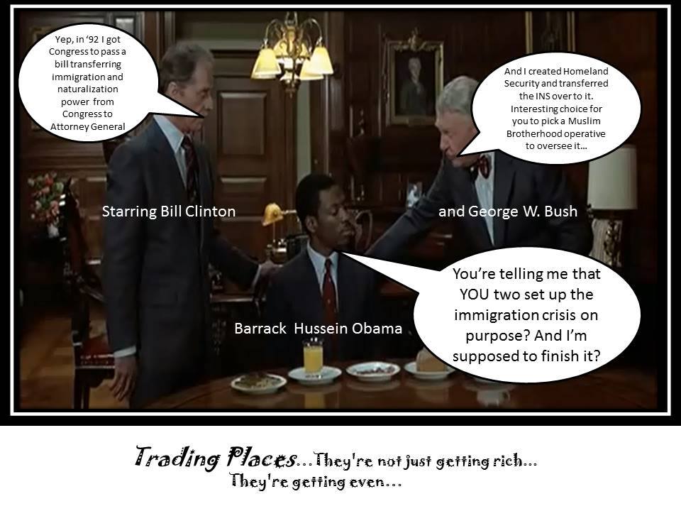 Three men sitting around a table